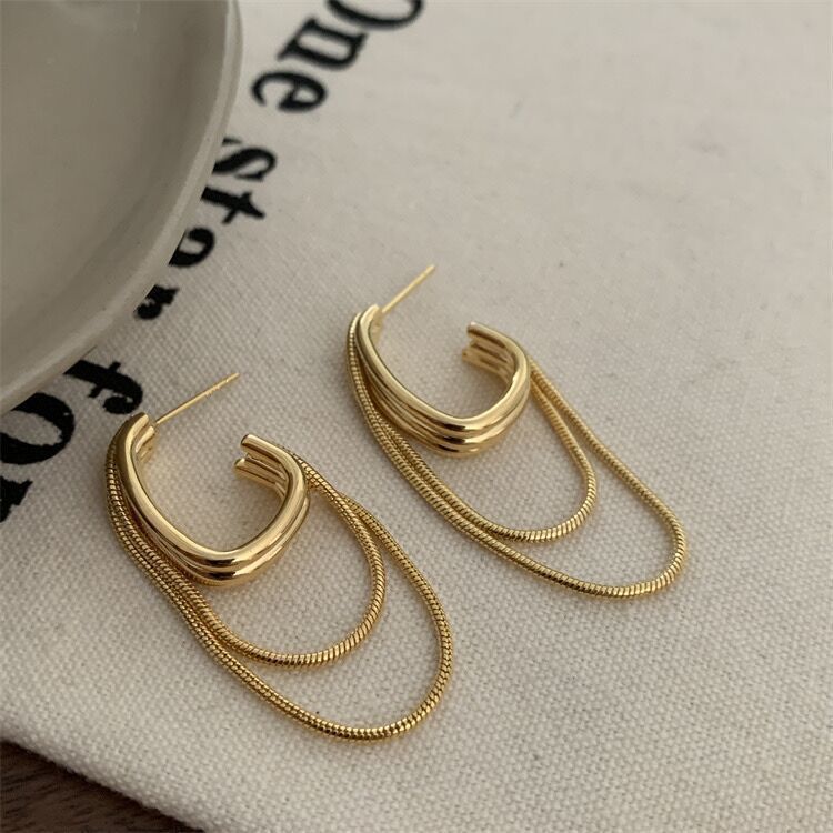Advanced style temperament earrings