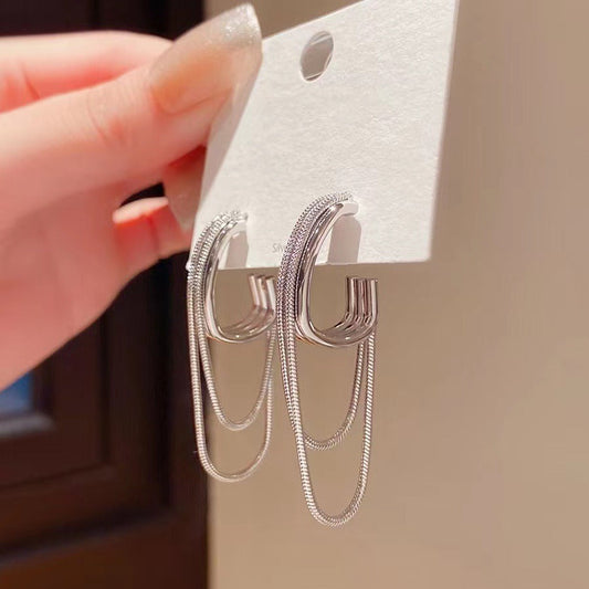 Advanced style temperament  earrings